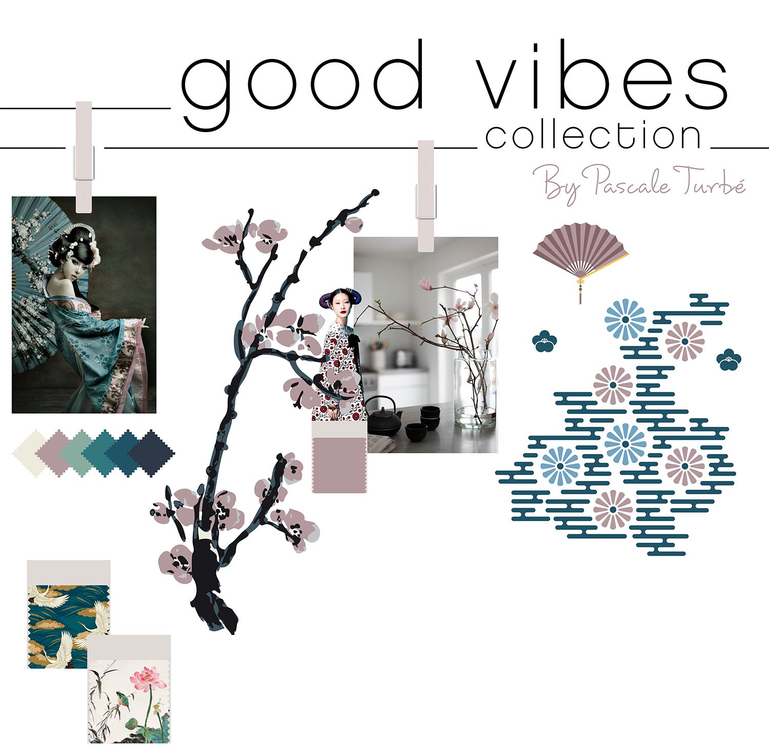 GOOD VIBES - COLABORACIÓN CON LA DISEÑADORA PASCALE TURBÉ