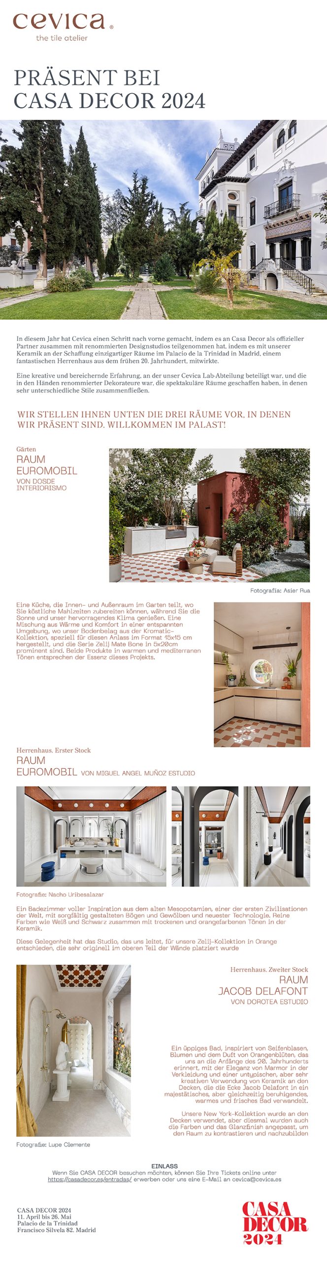 NEWSLETTER ES - CASA DECOR 2024