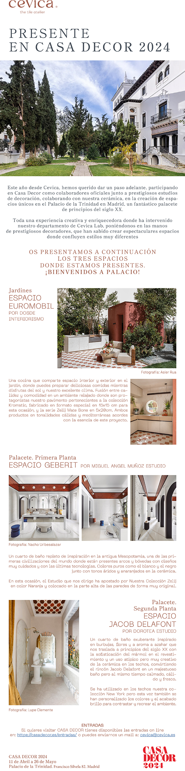 NEWSLETTER ES - CASA DECOR 2024