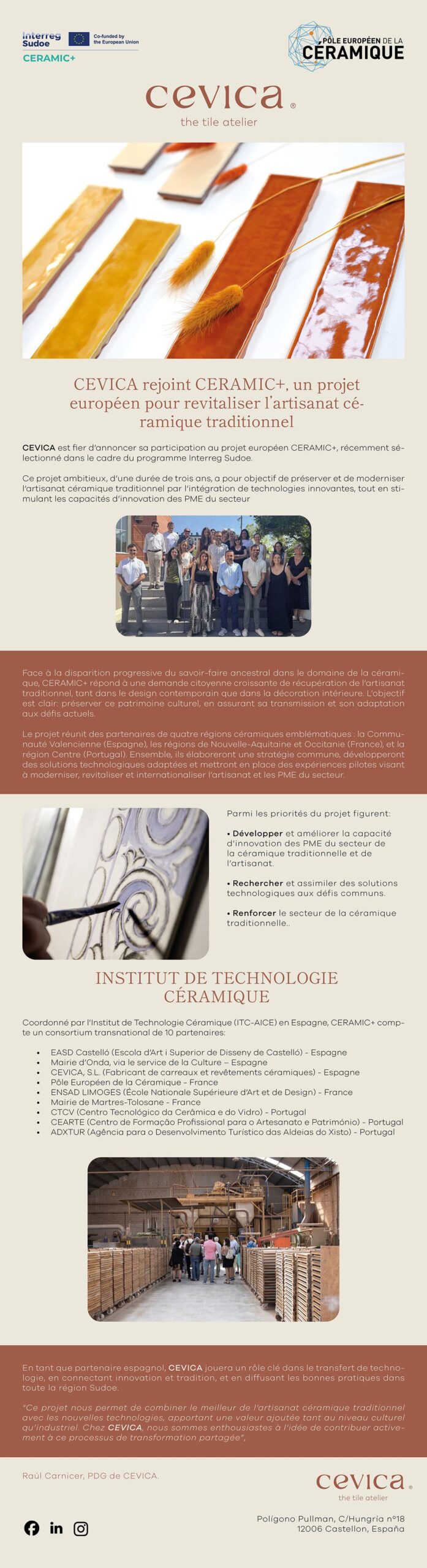 Newsletter Ceramic ES