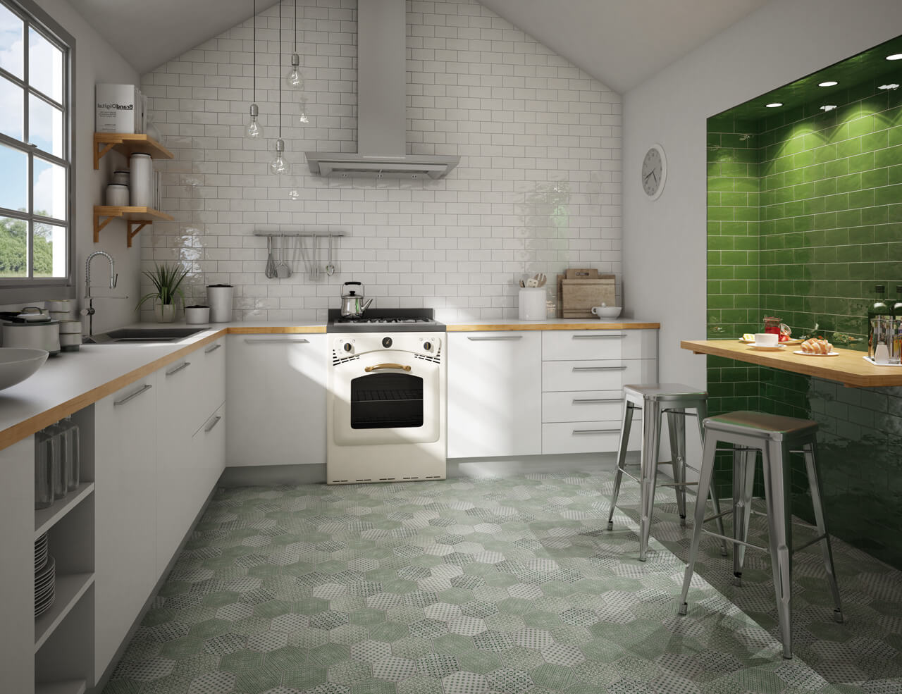 RUSTIC KITCHEN TILES