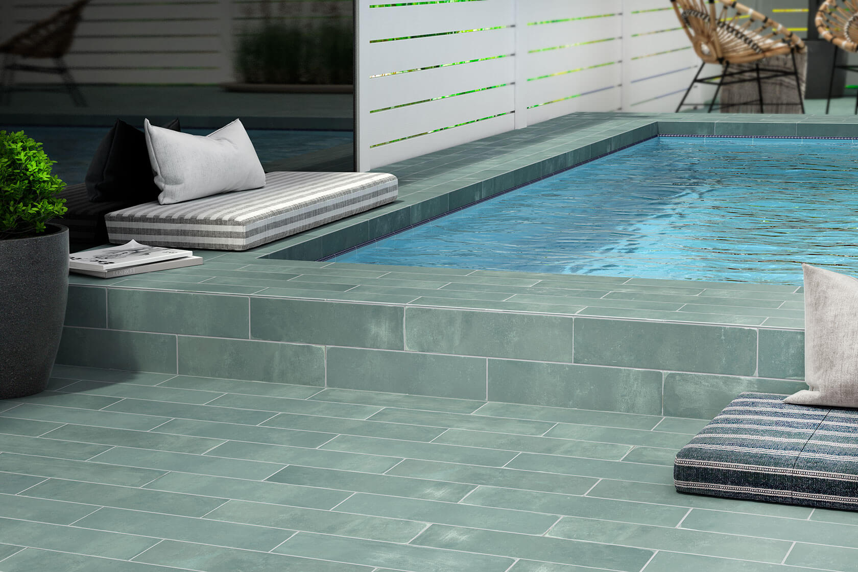 Tiles for outdoor terraces