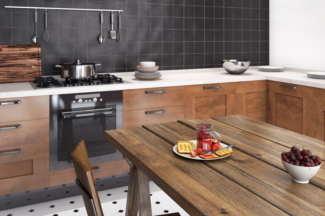 RUSTIC KITCHEN TILES