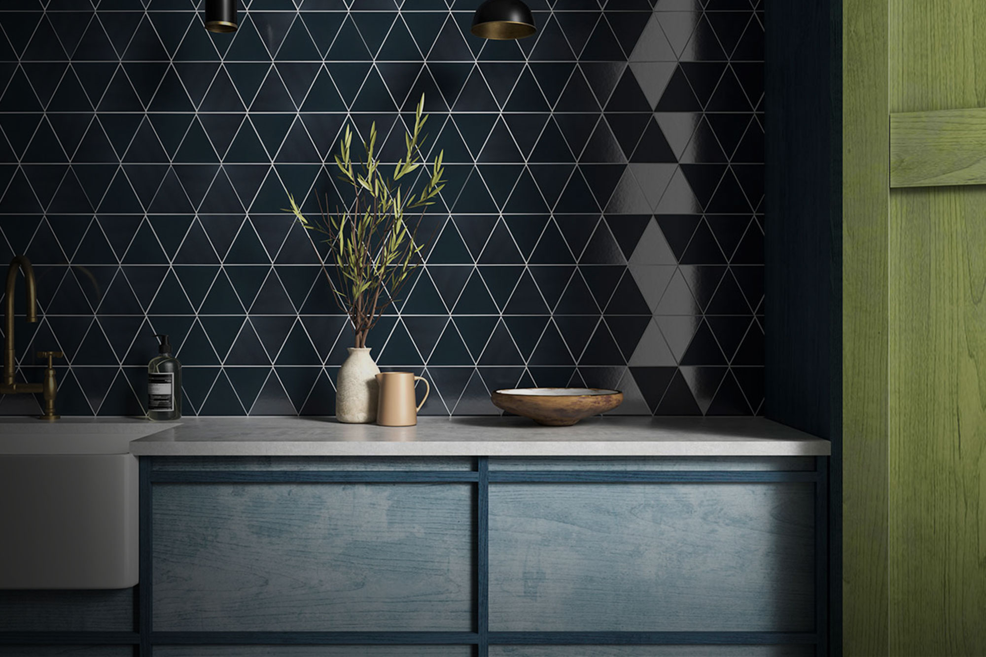 Azulejos hidráulicos para cocina <strong>CARREAUX CIMENT POUR CUISINE</strong>