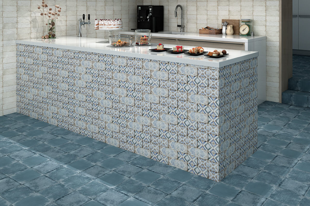 HYDRAULIC TILES FOR KITCHEN